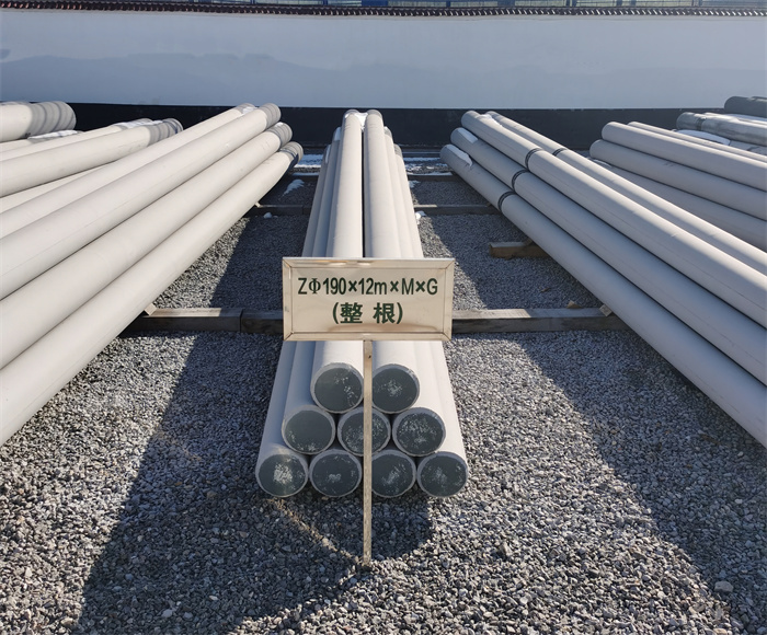 北海190×12米钢筋混凝土水泥电线杆