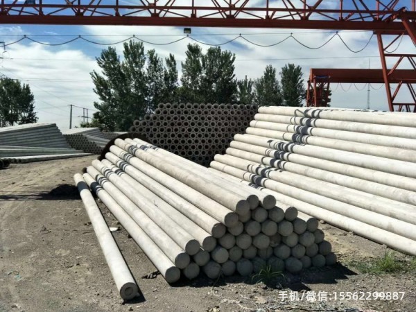 北海190*10米非预应力水泥电线杆